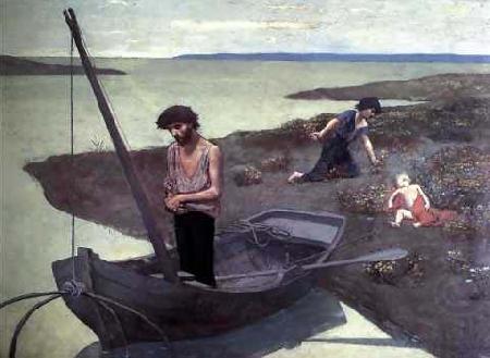 Pierre Puvis de Chavannes The Poor Fisherman china oil painting image